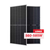 LONGI Hi-MO X6 EXPLORER LR5-72HTD 560-585M | 560-585 watt biafacial double glass module