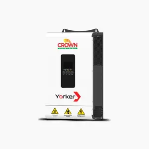 Crown Yorker 3.6kw|3600W-24V Single Phase IP21 Hybrid Inverter