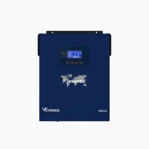 Invrex Veyron-II 2.5kw|2500W-24V  Single phase IP54 Hybrid Inverter